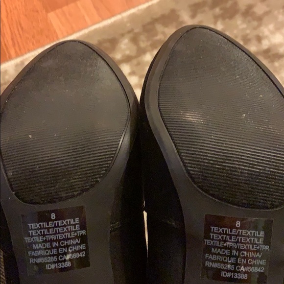 Black Suede Express Booties - Picture 3 of 3